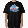 Los Angeles Baseball Stadium Vin T-Shirt - Minimalist Print Men Women - T-Shirt, Sweatshirt, Hoodie