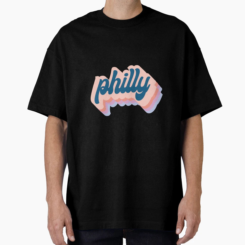 Philly Colorful T-Shirt - Minimalist Print Men Women - T-Shirt, Sweatshirt, Hoodie