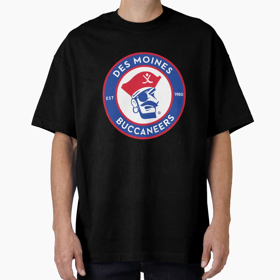 Des Moines Buccaneers T-Shirt - Minimalist Print Unisex - T-Shirt, Sweatshirt, Hoodie