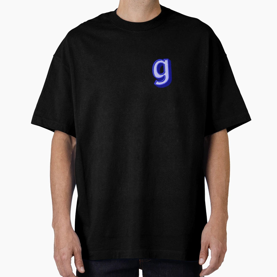 3D Alphabet Letter G Bold Typography T-Shirt - Streetwear Style Unisex - T-Shirt, Sweatshirt, Hoodie