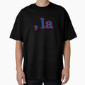 Funny Kamala Harris Comma La T-Shirt - Minimalist Print for Adults - T-Shirt, Sweatshirt, Hoodie