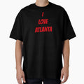 I Love Atlanta T-Shirt - Graphic Print Unisex - T-Shirt, Sweatshirt, Hoodie