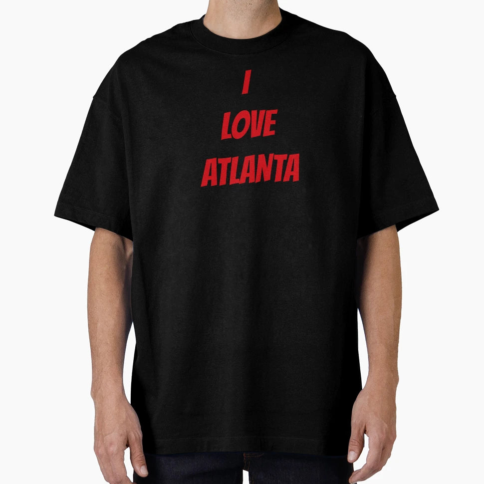 I Love Atlanta T-Shirt - Graphic Print Unisex - T-Shirt, Sweatshirt, Hoodie