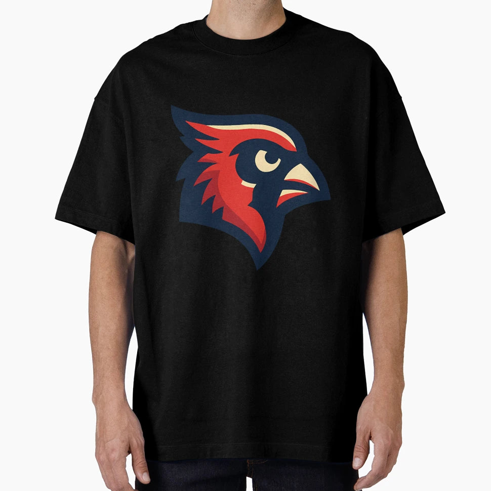 Cardinal Mascot Baseball T-Shirt - Custom Art Print Men Women - T-Shirt, Sweatshirt, Hoodie