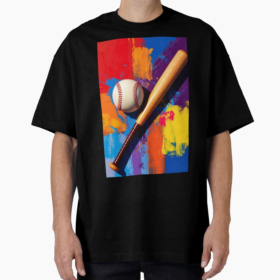 Art Baseball T-Shirt - Casual Everyday Wear Unisex - T-Shirt, Sweatshirt, Hoodie