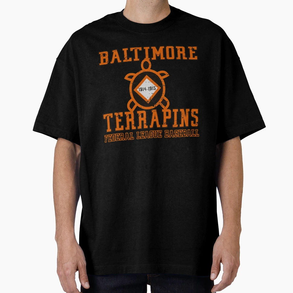 Baltimore Terrapins Defunct Team T-Shirt - Custom Art Print for Adults - T-Shirt, Sweatshirt, Hoodie