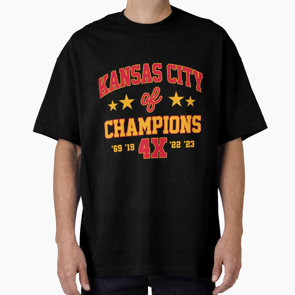 Art Kansas City Chiefs T-Shirt - Minimalist Print for Adults - T-Shirt, Sweatshirt, Hoodie