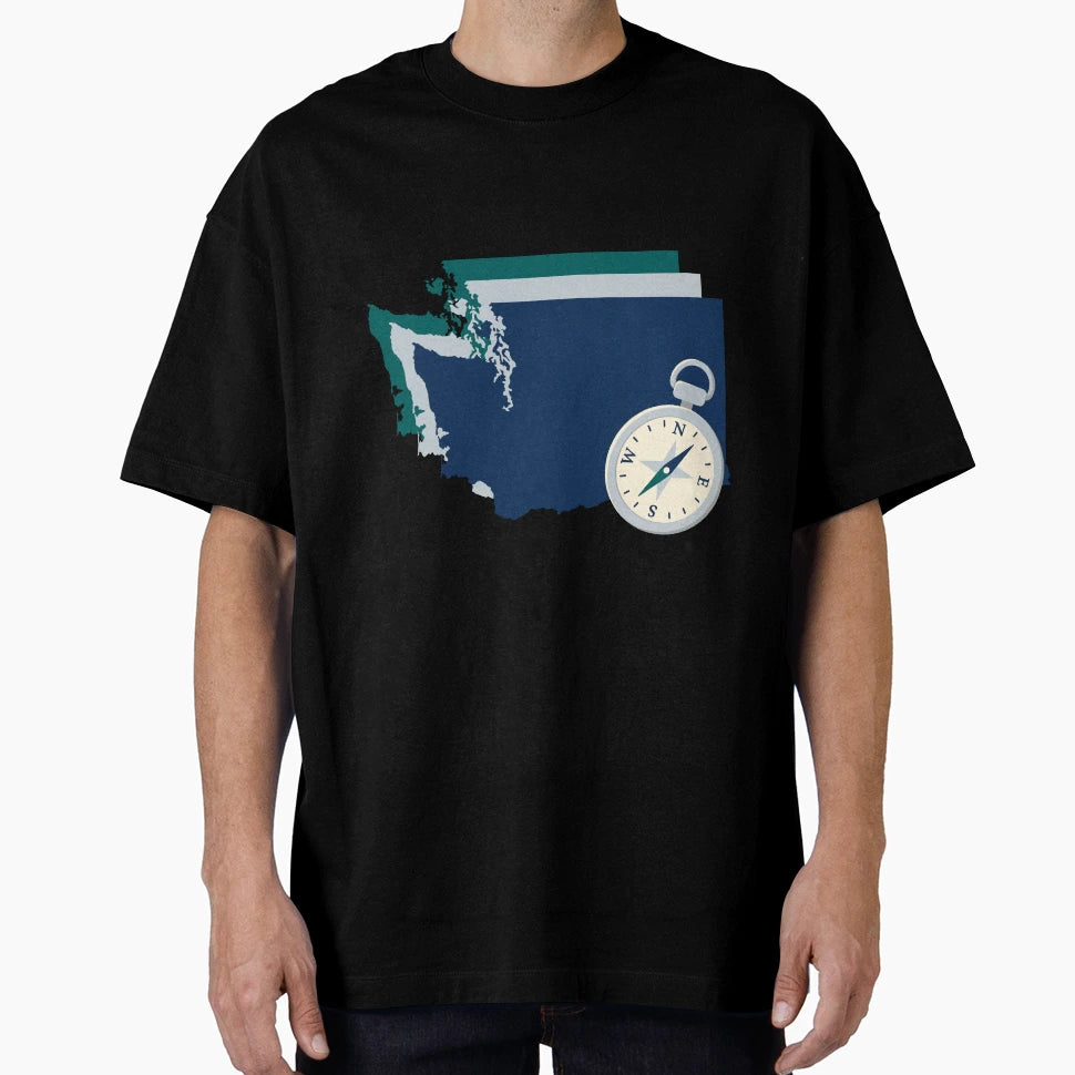 Washington Border Mariners T-Shirt - Casual Everyday Wear for Adults - T-Shirt, Sweatshirt, Hoodie