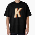 Orange K T-Shirt - Minimalist Print Men Women - T-Shirt, Sweatshirt, Hoodie