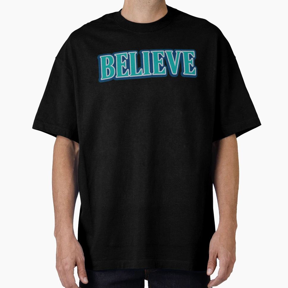 Believe Seattle Rally Chant Playoffs T-Shirt - Novelty Apparel Unisex - T-Shirt, Sweatshirt, Hoodie