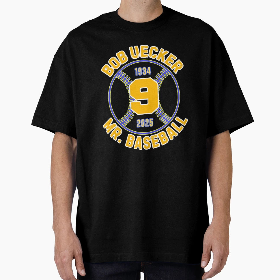 Bob Uecker T-Shirt - Minimalist Print Men Women - T-Shirt, Sweatshirt, Hoodie