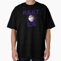 Beat La Col Purple Text T-Shirt - Novelty Apparel Men Women - T-Shirt, Sweatshirt, Hoodie