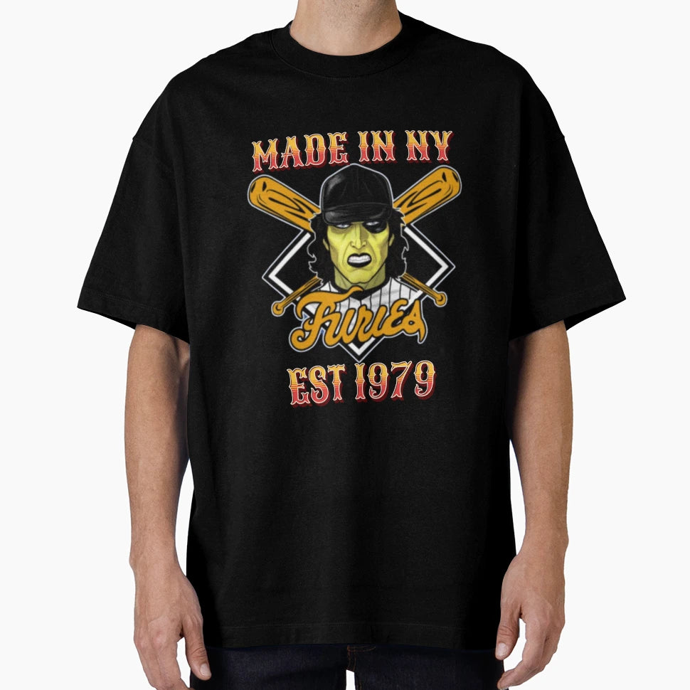 Baseball Furies Made Ny T-Shirt - Graphic Print Unisex - T-Shirt, Sweatshirt, Hoodie