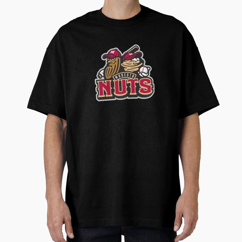 Modesto Nuts Logo T-Shirt - Casual Everyday Wear for Adults - T-Shirt, Sweatshirt, Hoodie
