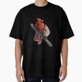 Love Birds Red Cardinals T-Shirt - Minimalist Print for Adults - T-Shirt, Sweatshirt, Hoodie