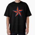 Navy And Orange School Colors T-Shirt - Custom Art Print for Adults - T-Shirt, Sweatshirt, Hoodie
