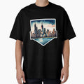 Chicago Watercolor T-Shirt - Streetwear Style Unisex - T-Shirt, Sweatshirt, Hoodie