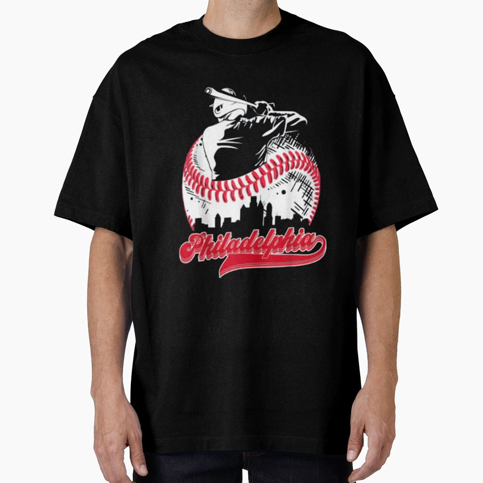 Philadelphia Baseball T-Shirt - Fun Novelty Design Unisex - T-Shirt, Sweatshirt, Hoodie