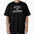 Detroit Vs Everybody White T-Shirt - Streetwear Style Men Women - T-Shirt, Sweatshirt, Hoodie