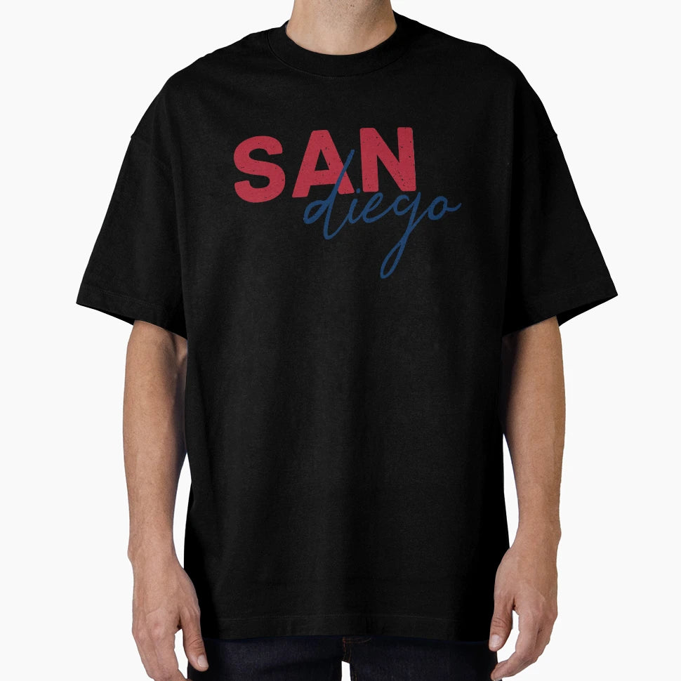 San Diego Calligraphy Handwriting T-Shirt - Fun Novelty Design Unisex - T-Shirt, Sweatshirt, Hoodie