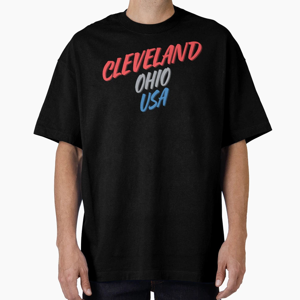 Cleveland Ohio Hometown Heritage T-Shirt - Minimalist Print Men Women - T-Shirt, Sweatshirt, Hoodie