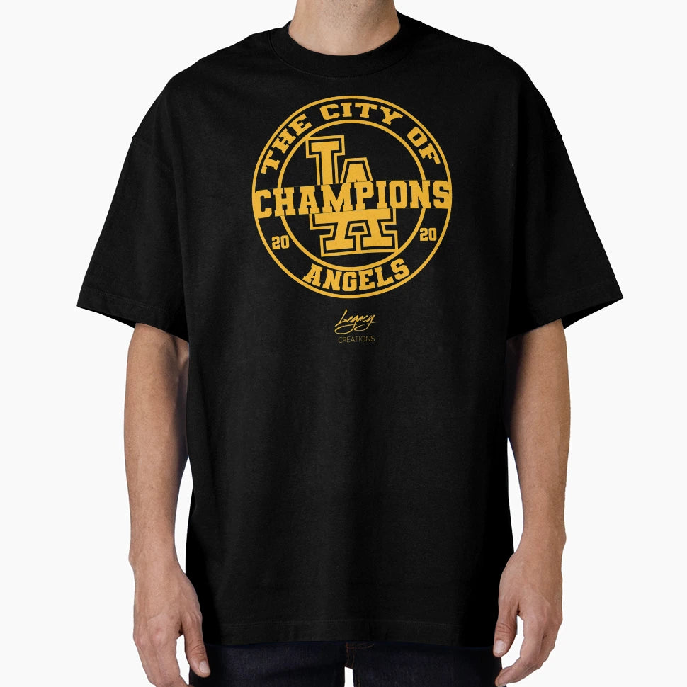Copy City Champions Yellow T-Shirt - Unique Graphic Unisex - T-Shirt, Sweatshirt, Hoodie