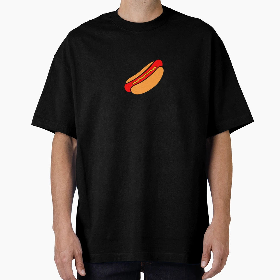 Just Here Hotdog T-Shirt - Graphic Print Men Women - T-Shirt, Sweatshirt, Hoodie