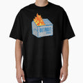 Detroit Sports Dumpster Fire T-Shirt - Aesthetic Graphic Men Women - T-Shirt, Sweatshirt, Hoodie