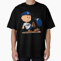 Charlie Brown Los Dodgers Mound T-Shirt - Unique Graphic Unisex - T-Shirt, Sweatshirt, Hoodie