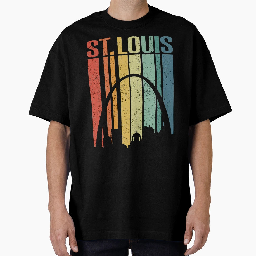 St Louis Arch Stl Pride T-Shirt - Aesthetic Graphic Unisex - T-Shirt, Sweatshirt, Hoodie