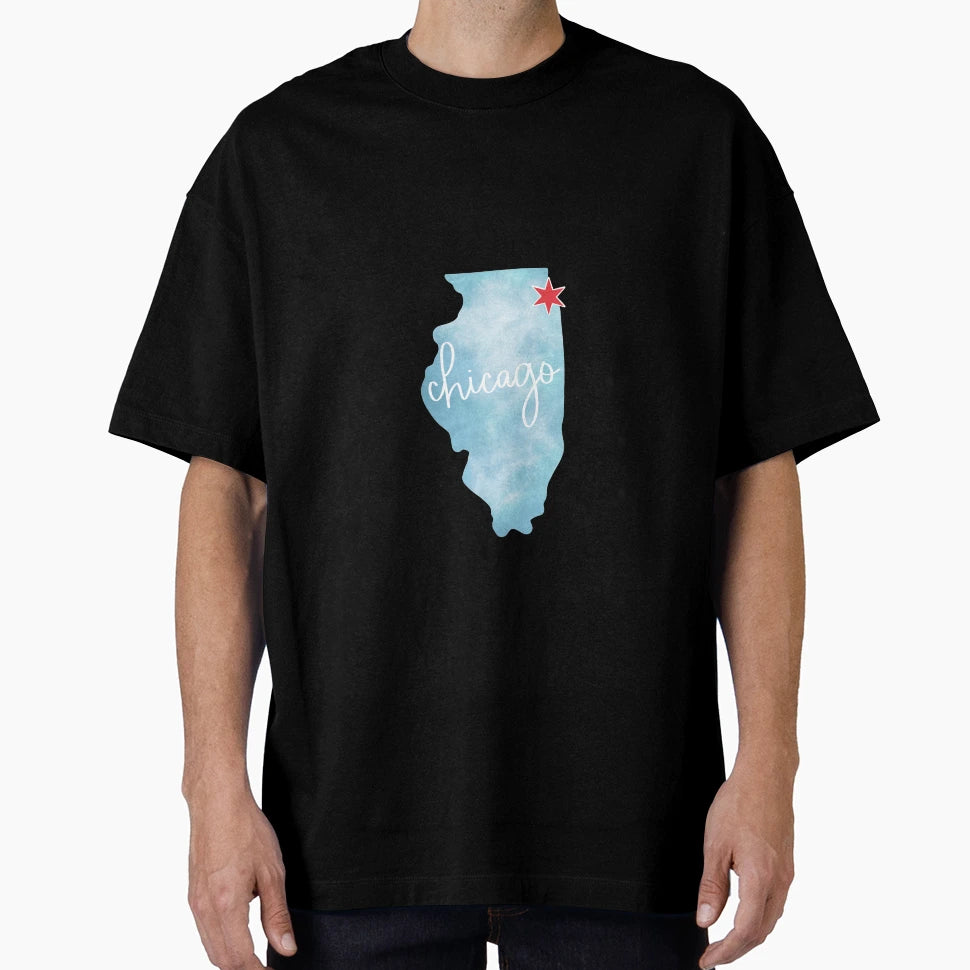 Chicago Illinois T-Shirt - Streetwear Style Unisex - T-Shirt, Sweatshirt, Hoodie