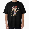 Baseball Monkey T-Shirt - Unique Graphic for Adults - T-Shirt, Sweatshirt, Hoodie