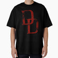 Daredevil Logo Distressed T-Shirt - Fun Novelty Design for Adults - T-Shirt, Sweatshirt, Hoodie