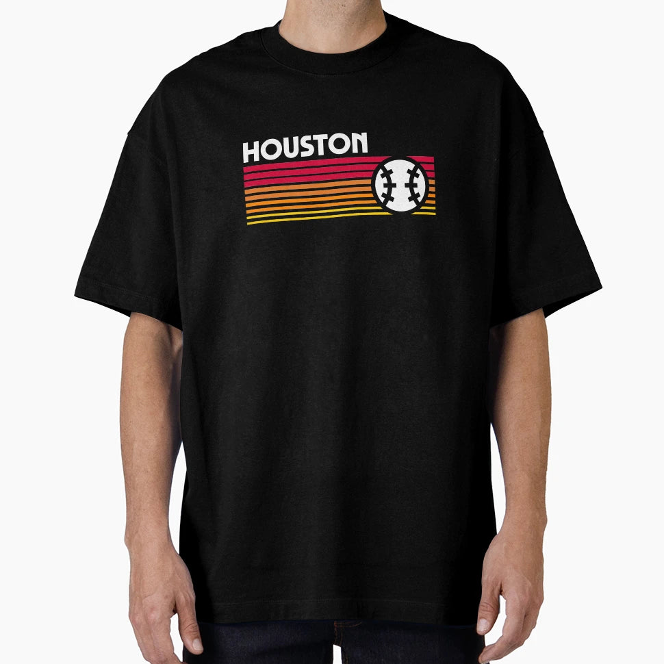Houston Baseball Game Day T-Shirt - Trendy Graphic Unisex - T-Shirt, Sweatshirt, Hoodie