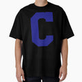 Alphabet Blue C Sports Letter C T-Shirt - Custom Art Print for Adults - T-Shirt, Sweatshirt, Hoodie