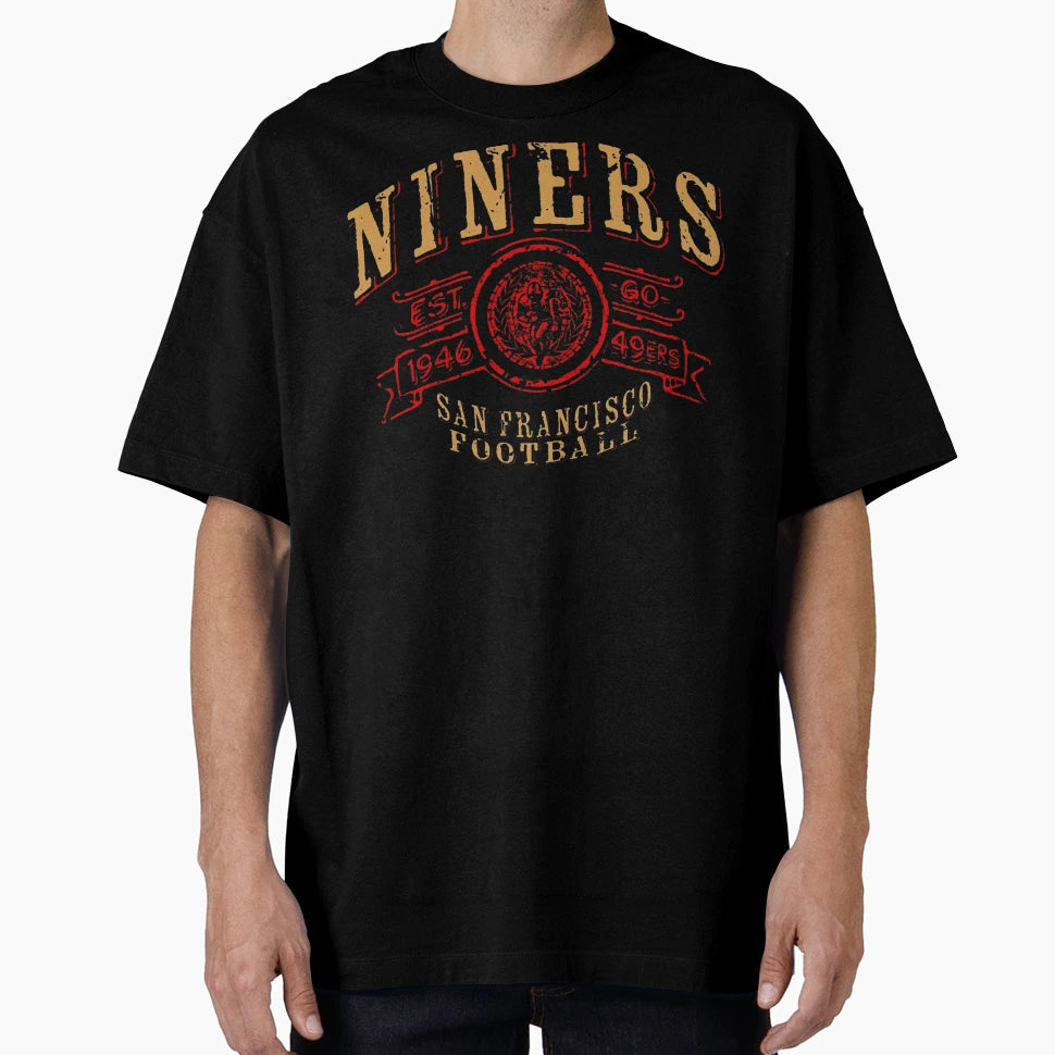 49Ers American Football T-Shirt - Novelty Apparel for Adults - T-Shirt, Sweatshirt, Hoodie
