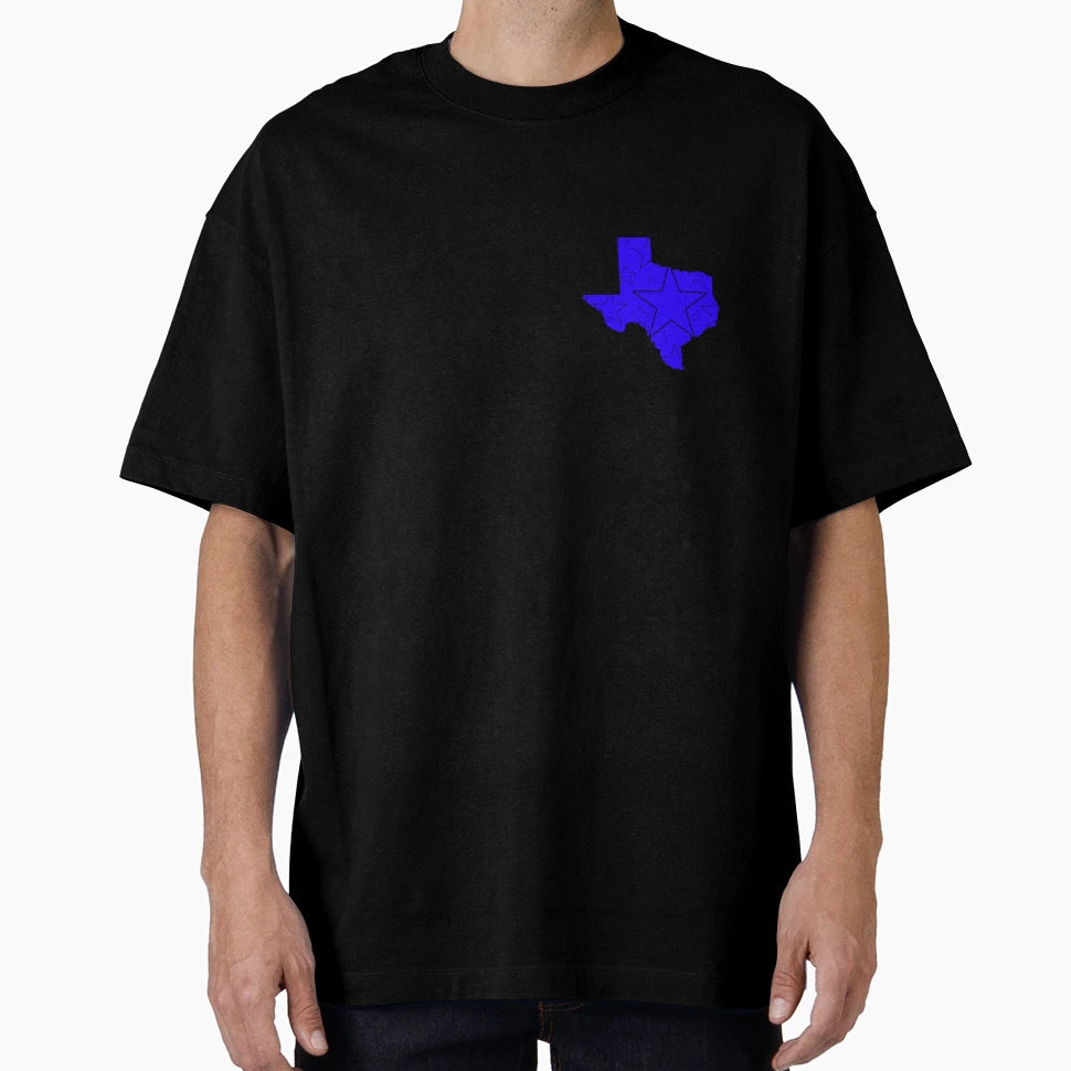 Royal Blue Texas Stars T-Shirt - Streetwear Style Men Women - T-Shirt, Sweatshirt, Hoodie