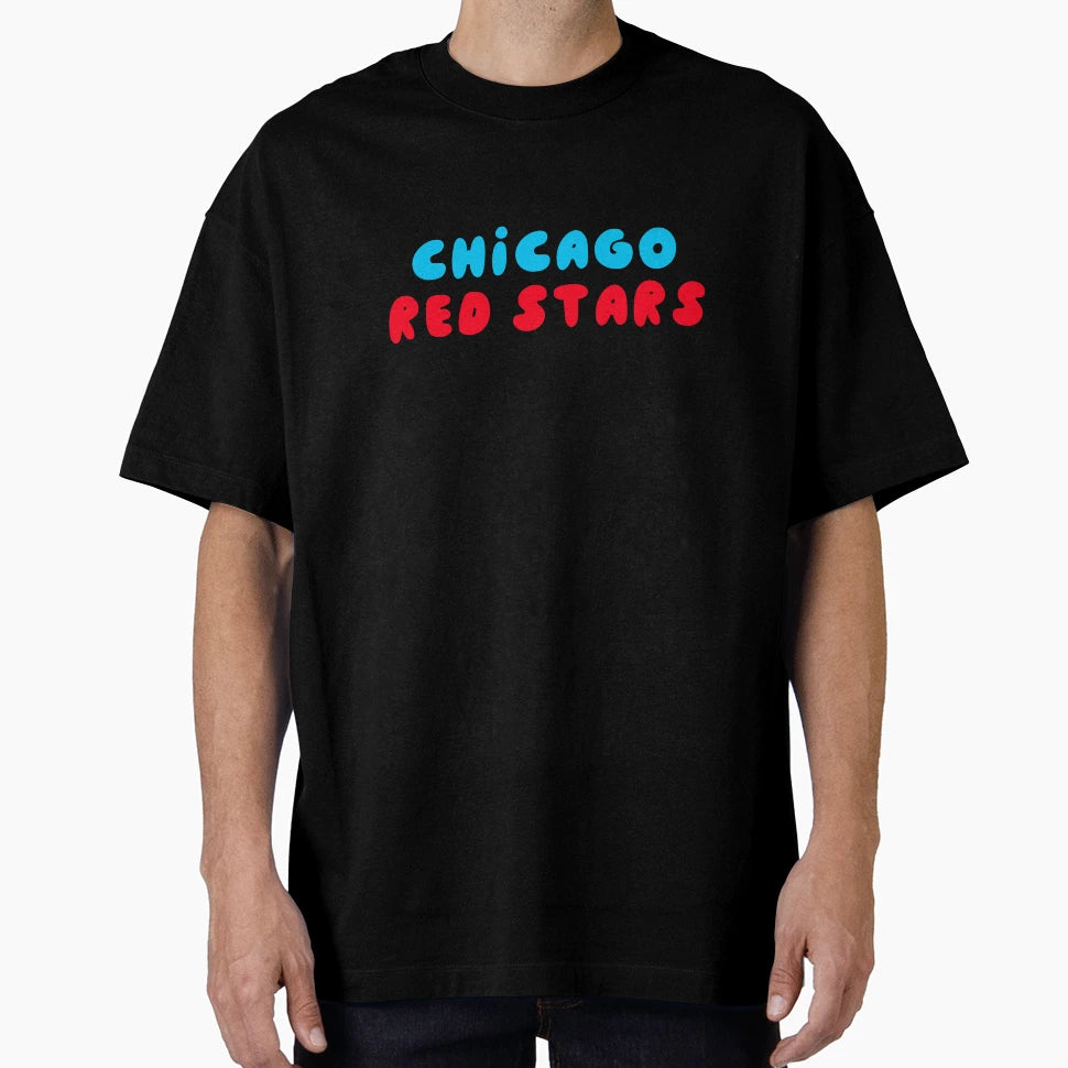Chicago Red Stars T-Shirt - Custom Art Print Unisex - T-Shirt, Sweatshirt, Hoodie