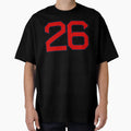 Boston Retired Number 26 And Boston T-Shirt - Minimalist Print Men Women - T-Shirt, Sweatshirt, Hoodie