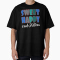 Sweet Happy Cub Kittens T-Shirt - Trendy Graphic Men Women - T-Shirt, Sweatshirt, Hoodie