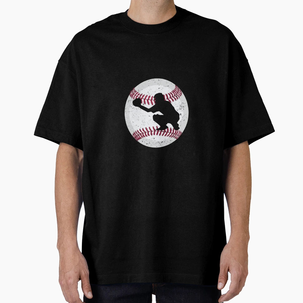 Baseball Catcher T-Shirt - Graphic Print for Adults - T-Shirt, Sweatshirt, Hoodie