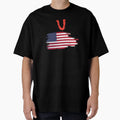 Matching Usa American Flag Patriotic T-Shirt - Trendy Graphic for Adults - T-Shirt, Sweatshirt, Hoodie