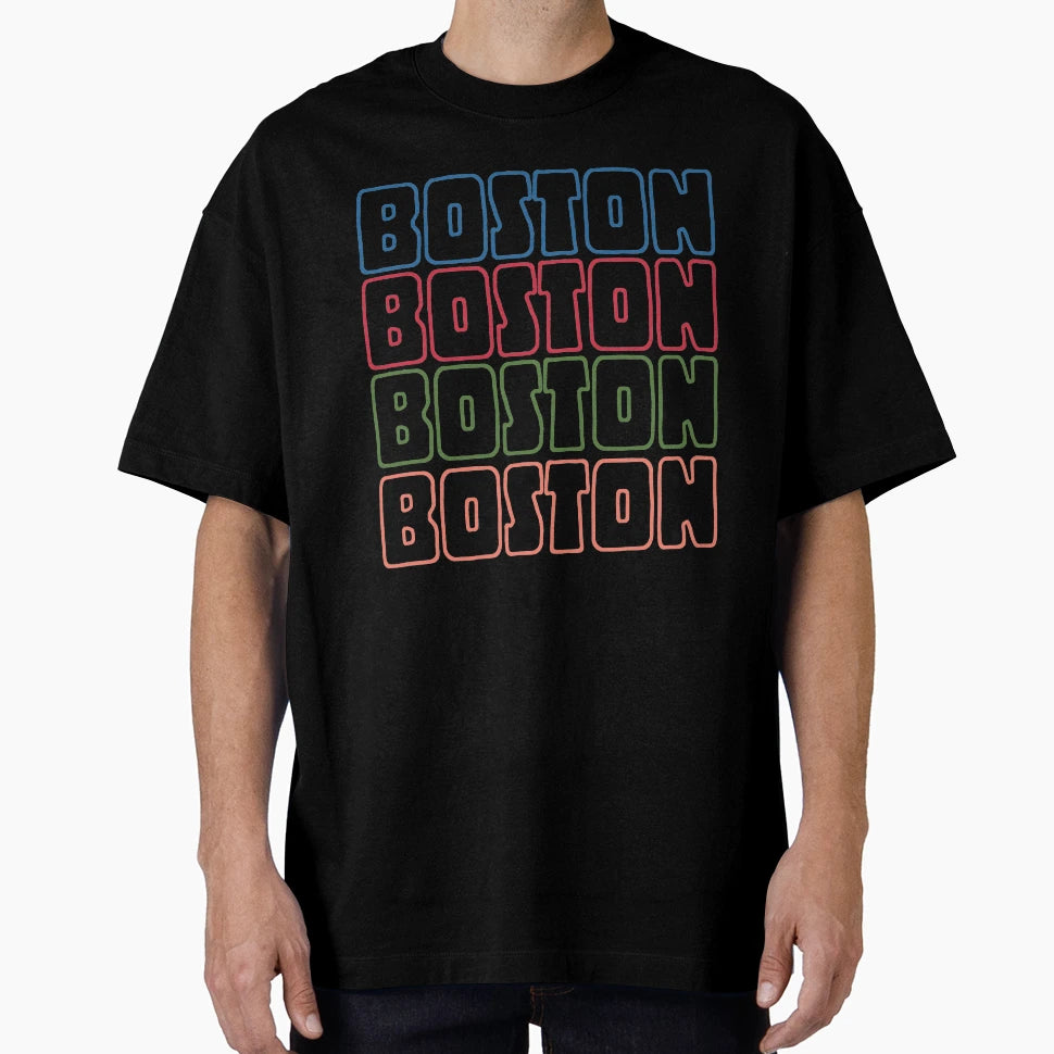 Boston T-Shirt - Custom Art Print for Adults - T-Shirt, Sweatshirt, Hoodie