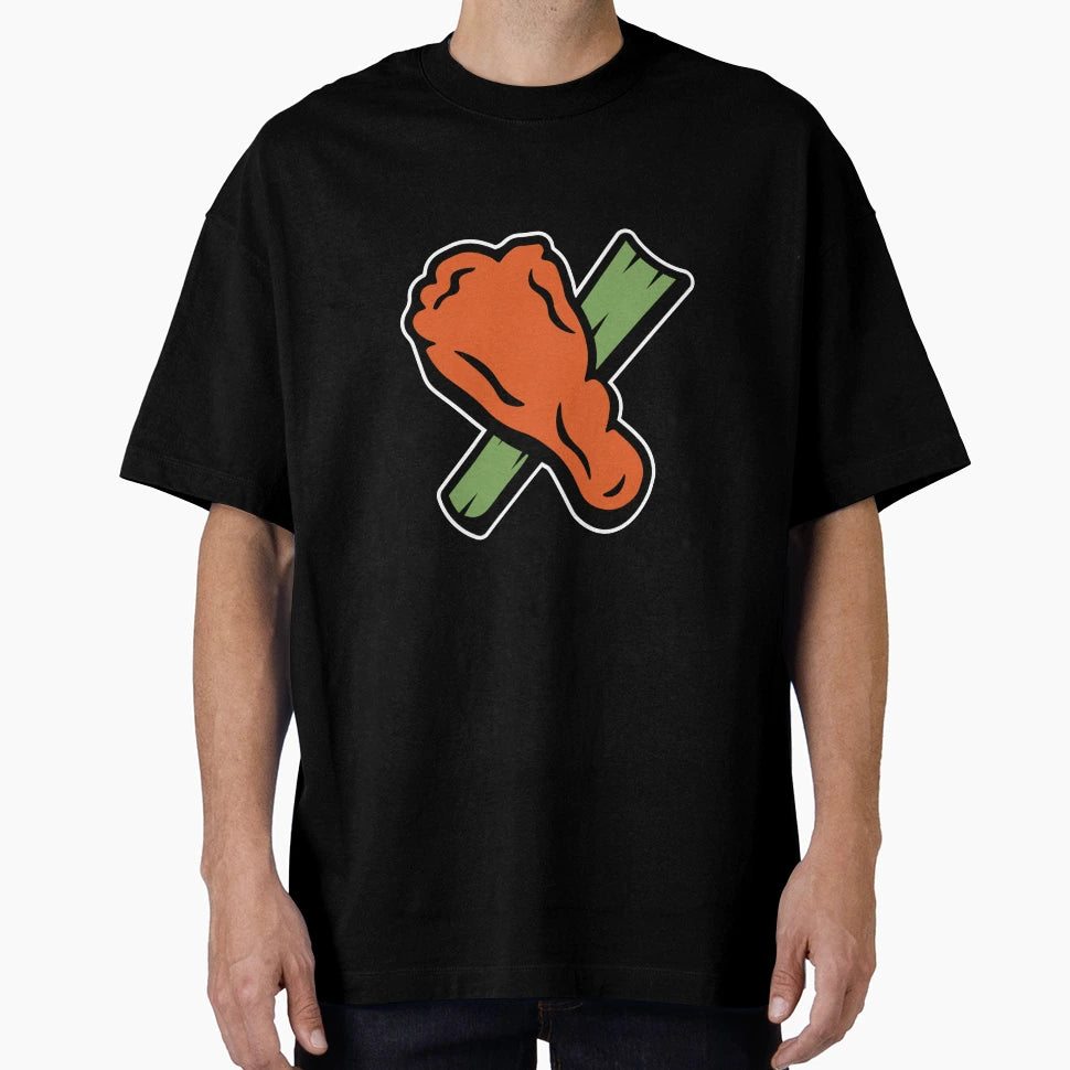 Buffalo Chicken Wing Drumstick T-Shirt - Casual Everyday Wear for Adults - T-Shirt, Sweatshirt, Hoodie