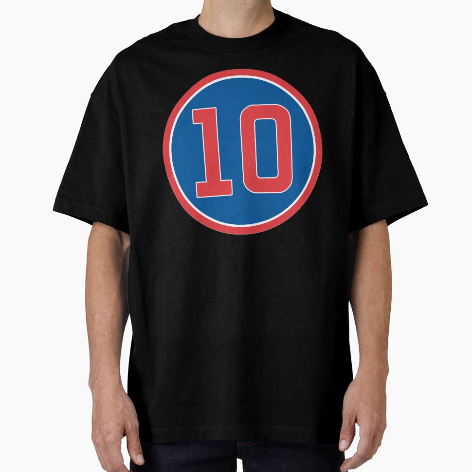 Ron Santo 10 Jersey Number T-Shirt - Novelty Apparel Men Women - T-Shirt, Sweatshirt, Hoodie