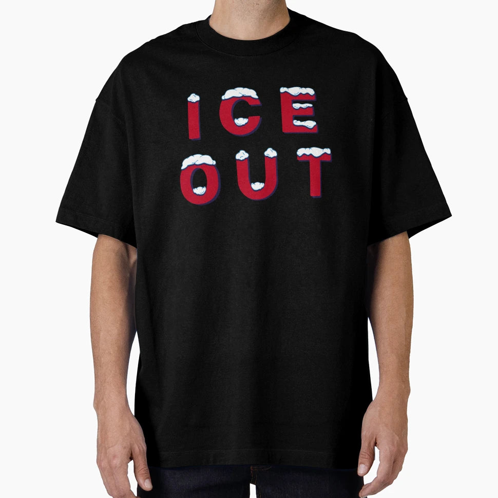 Ice Out Machine T-Shirt - Minimalist Print for Adults - T-Shirt, Sweatshirt, Hoodie