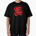 E Initial Letter E T-Shirt - Fun Novelty Design Men Women - T-Shirt, Sweatshirt, Hoodie
