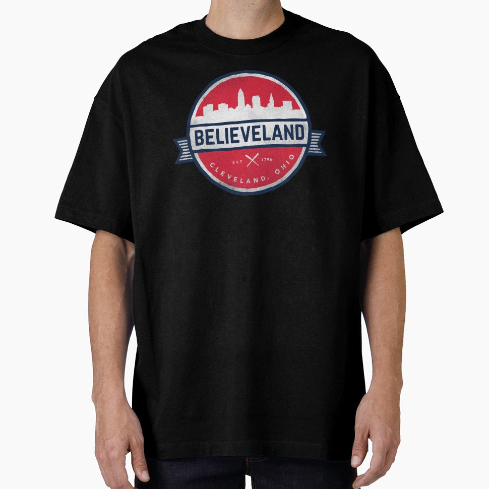 Believeland Cleveland T-Shirt - Graphic Print for Adults - T-Shirt, Sweatshirt, Hoodie