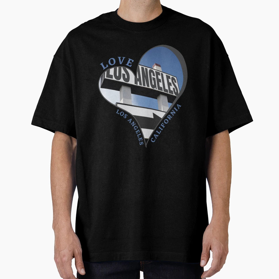 Love Los Angeles T-Shirt - Minimalist Print Men Women - T-Shirt, Sweatshirt, Hoodie