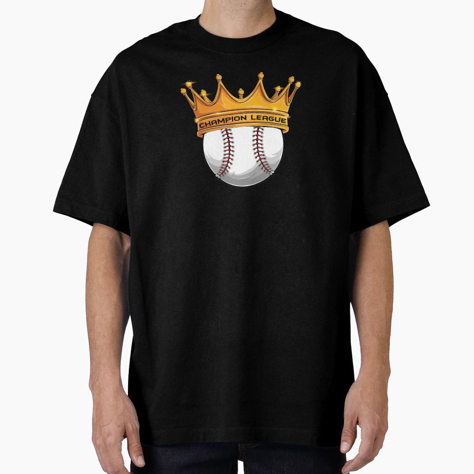 Champion League Baseball T-Shirt - Custom Art Print Men Women - T-Shirt, Sweatshirt, Hoodie